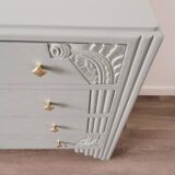 Art Deco chest of drawers