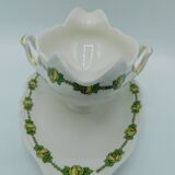Limoges porcelain saucière - Martin Charles