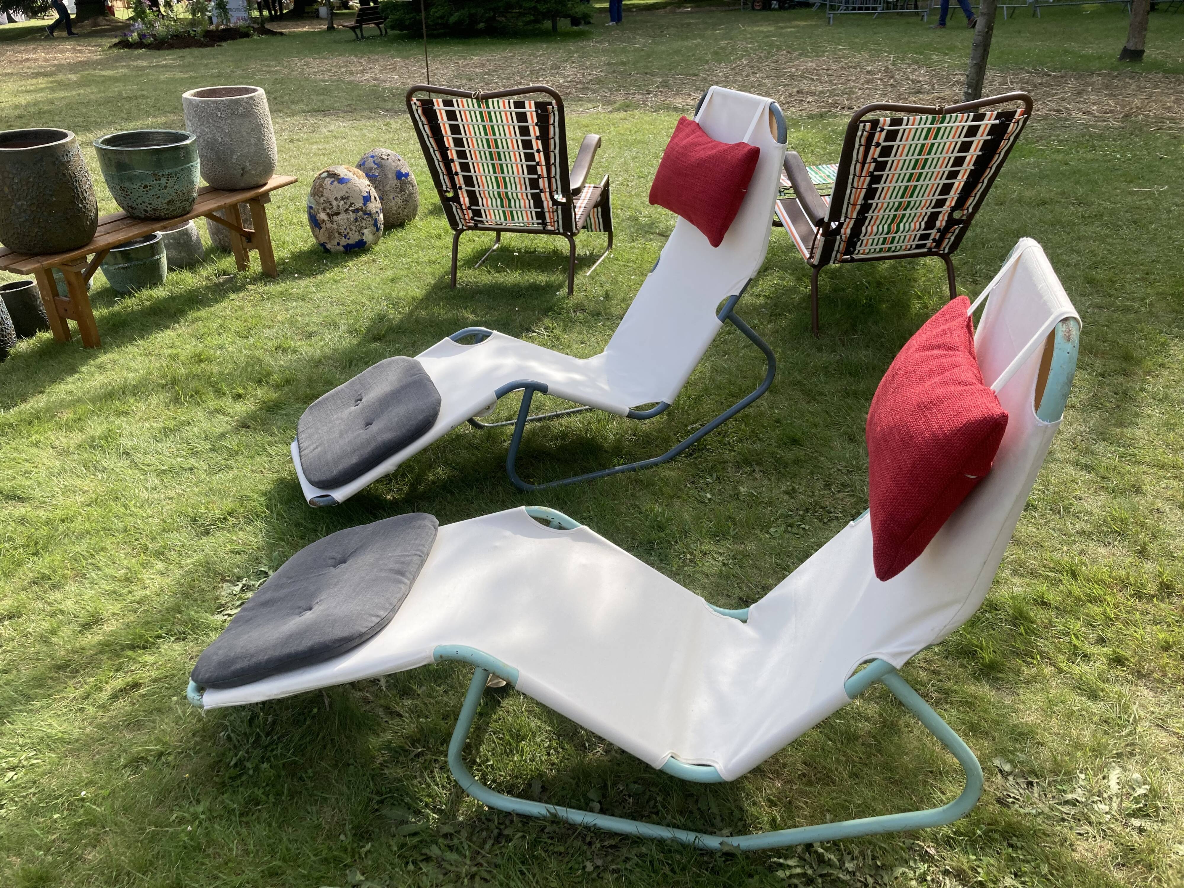 Pair of Barwa lounge chairs Circa 1947