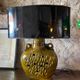 Large Ceramic Lamp Fat Lava (1960s-1970s)