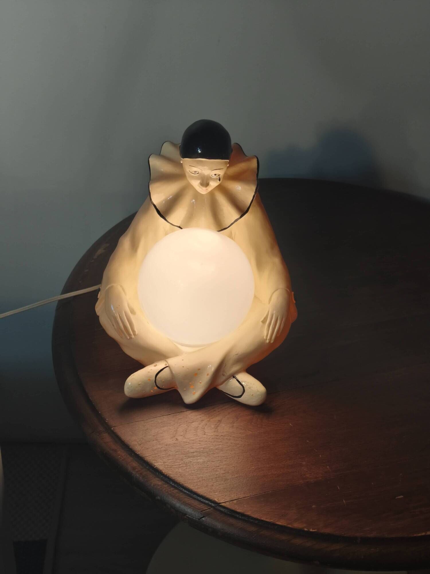 Lampe Pierrot Comedia Dell Arte 1970s
