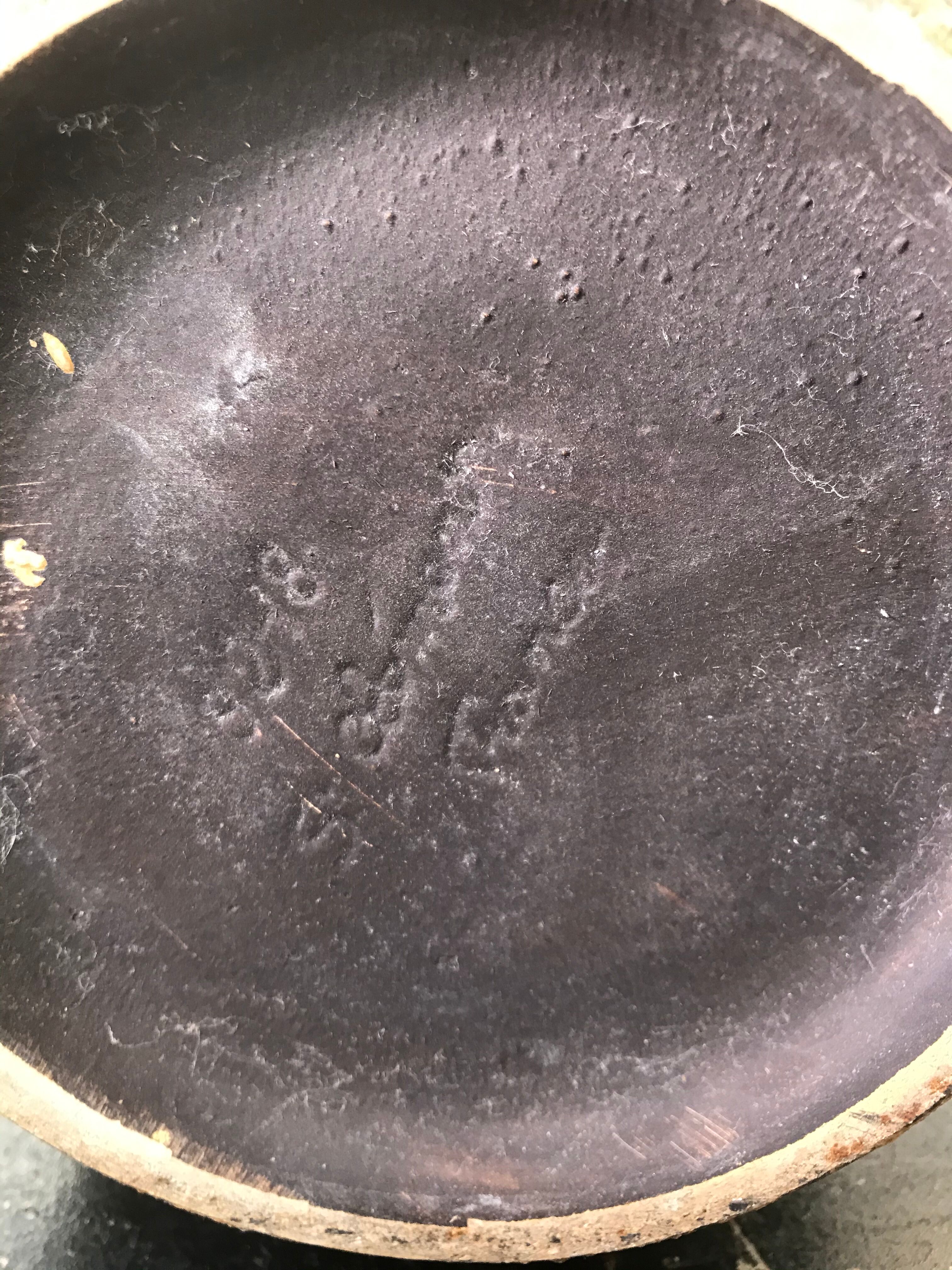 Former vase st clement ref 9218 ceramics beige france vintage