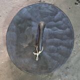 African Bamiléké Shield – Cameroon | Carved wood, beads & cowrie shells