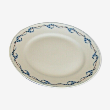 Coupe pied douche porcelaine limoges A.C Godin