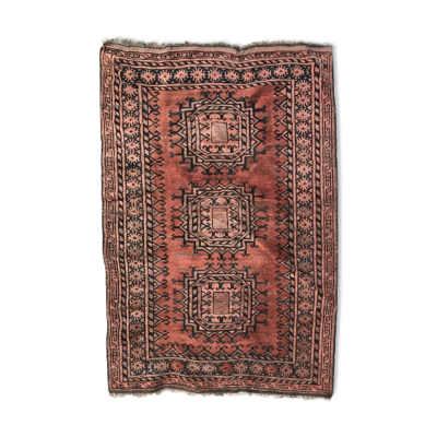 Tapis Turkmen Belutch Afghan 85X129 CM