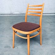Mid-Century Modern Dining Chairs from Ton, Czechoslovakia, 1968, Set of 4