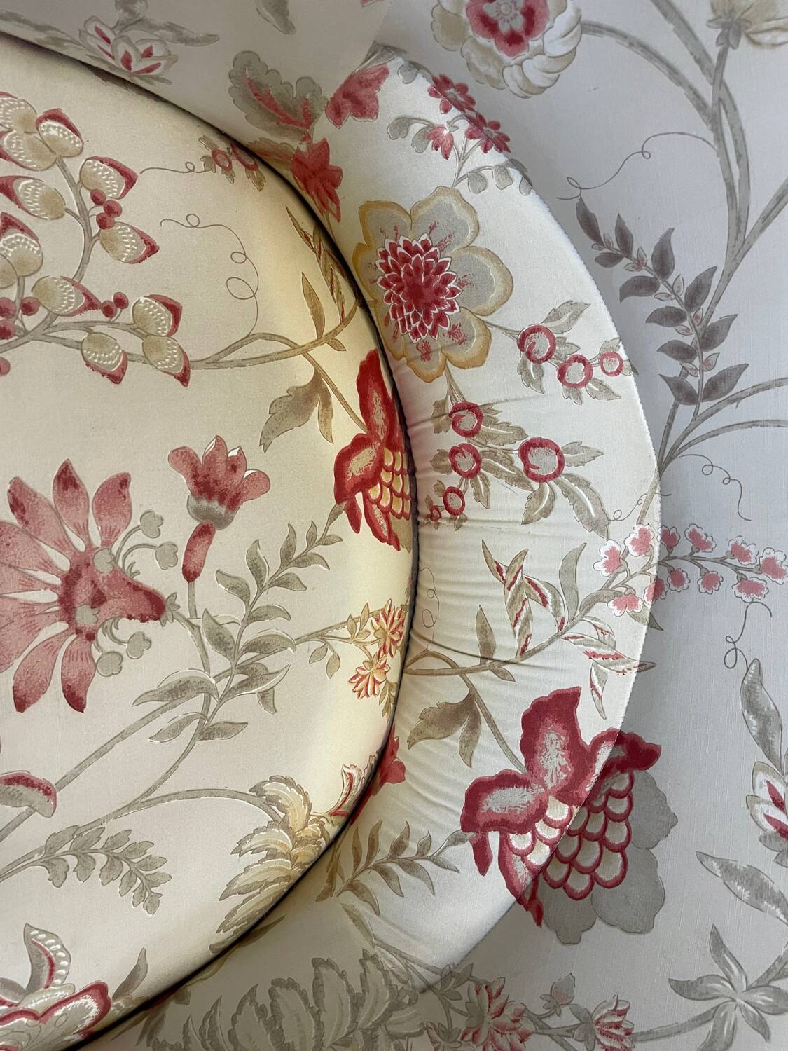 Pair of Napoleon III toad armchairs