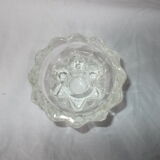 Bougeoir forme en “étoile” en verre cristal