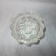 Star-shaped crystal glass candlestick