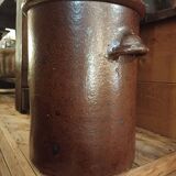 Old, large 15 l grease pot from the early 20th century