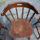 4 fauteuils bistrot style western en hêtre
