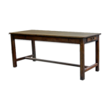 Solid oak farm table circa 1960