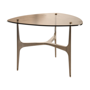 Table basse design, plateau en