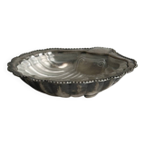 Small silver-plated butter and jam dish