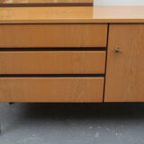 Dressing table with mirror
