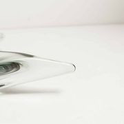 Green Murano glass ashtray