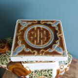 Éléphant porte-plante en céramique