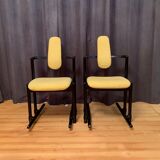 Pair of Flysit armchairs by Peter Opsvik Stokke Norway 1990s