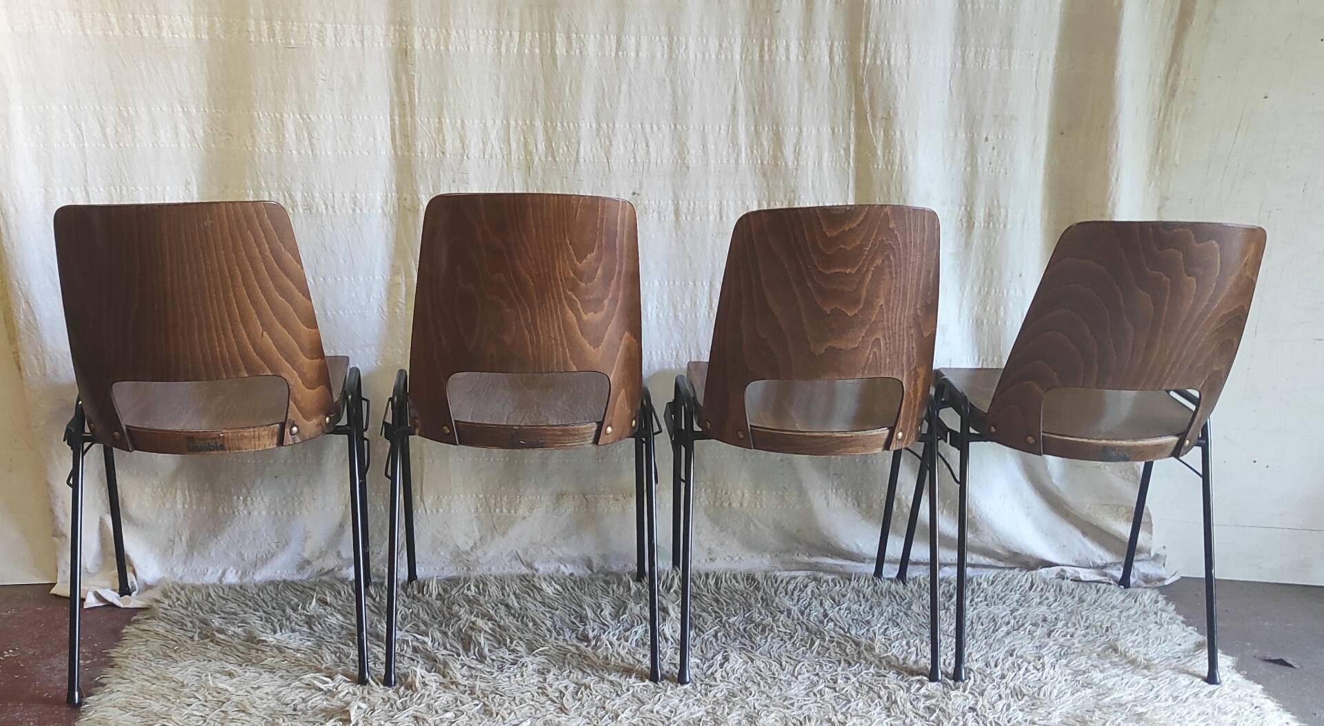 Baumann chairs model Manathan - 1960s/70s