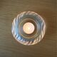 Holmegaard Skagerrak Set Of 3 - 2 Candle Holders, 1 Bowl - 1980S Denmark