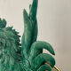 Vintage enamelled ceramic rooster