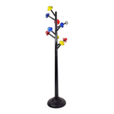 Postmodern coat stand 'Albero dei Cappelli' by Ugo Nespolo for Origlia, 1978