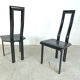 Italian Model Regia dining chairs by Antonello Mosca for Ycami, 1980s