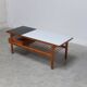 Table basse double face rare par Jos De Mey pour Van Den Berghe-Pauvers, années 1960.