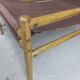 1960s vintage set — brass and glass chairs and table in straw yellow (set of 3)