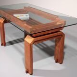 Italian Elegance: The Mid-Century Pine Dining Table 1960