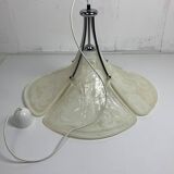Acrylic Murano style clover pendant hanging lamp, Cosack Leuchten, 1970s