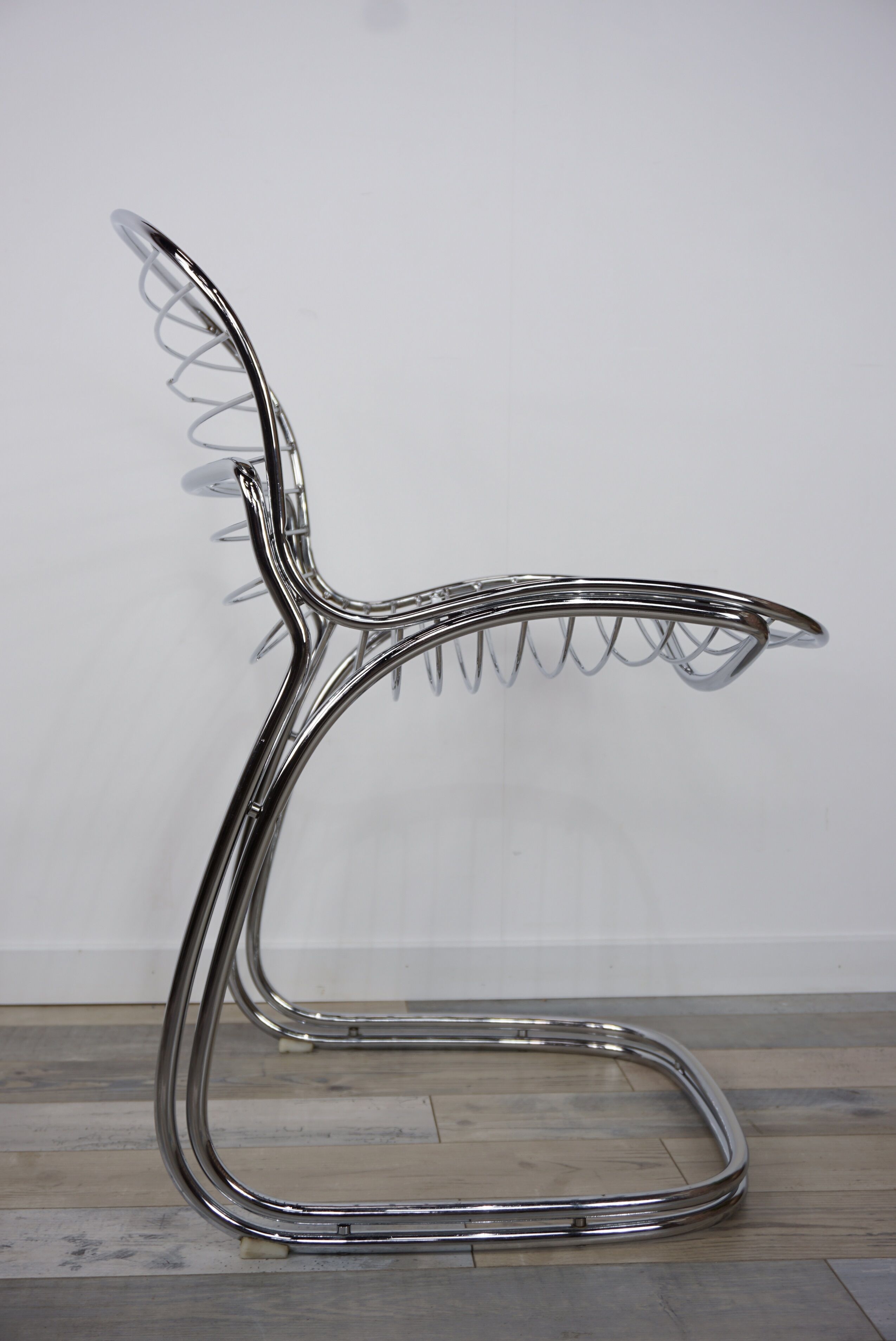 Chair "Sabrina" Italian design of the 70s by Gastone Rinaldi for Rima