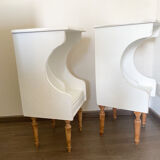 Set of 2 bedside tables