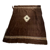 Ethnic mohair rug