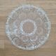 Molded glass fruit bowl