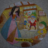 Puzzle jouet ancien blanche neige vintage fairy tale jigsaw