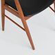 Teak chairs by Aksel Bender Madsen and Ejnar Larsen, Denmark 1960.