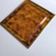 Lucite and gold metal tray by Christian Dior