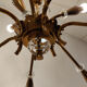 Mid-century copper chandelier, 1950s