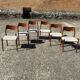 Lot of 6 teak chairs by Niels Otto Møller model 71.