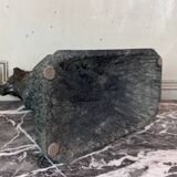 Large model of the Jennings dog in serpentine marble, memento of the Grand Tour, 19th century.