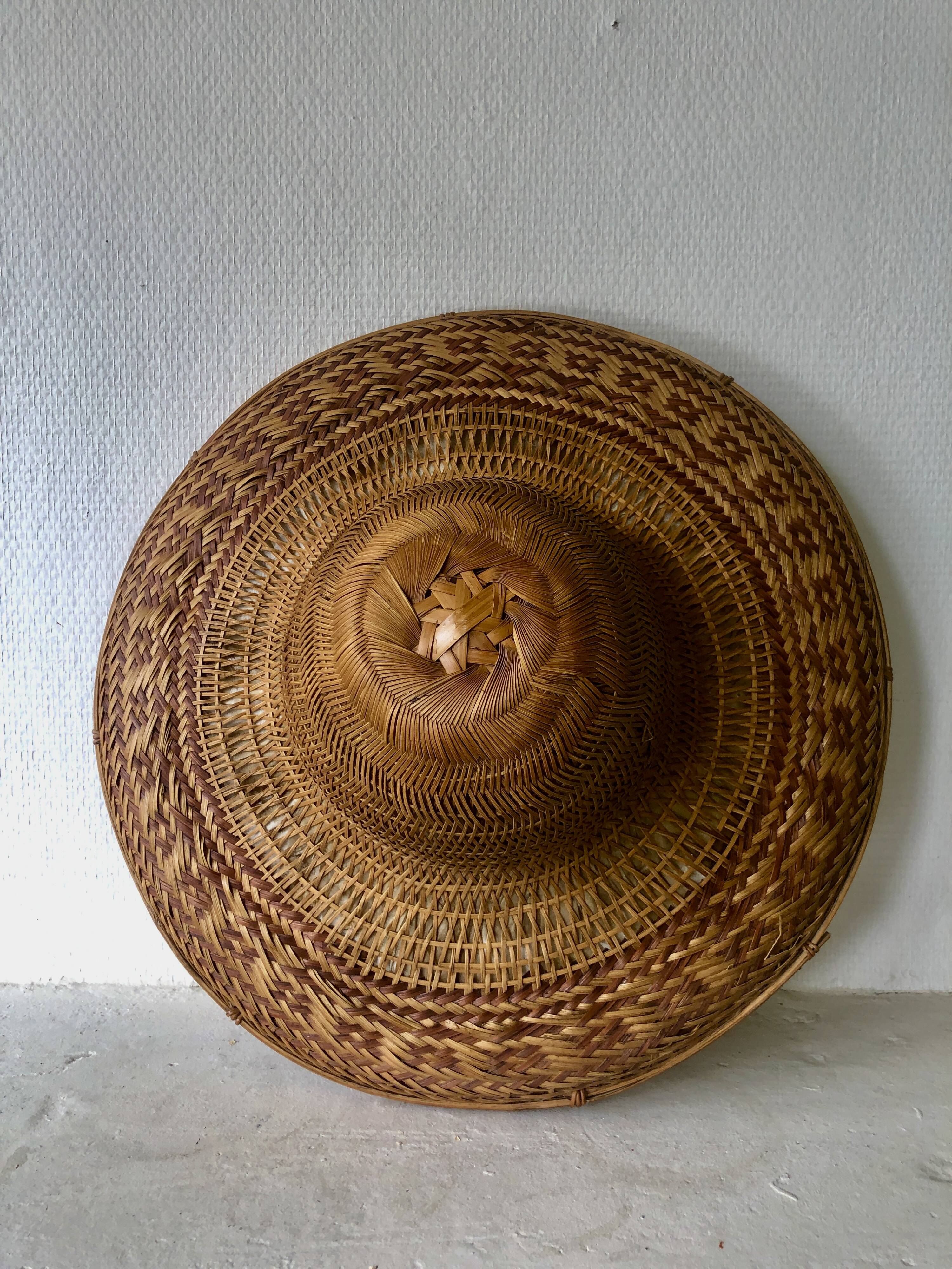 Decorative asian hat