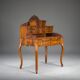 Louis Philippe walnut secretary desk