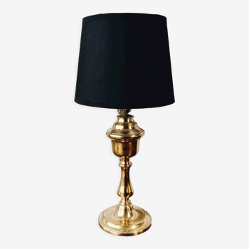 Lampe avec pied en laiton “Gardon”