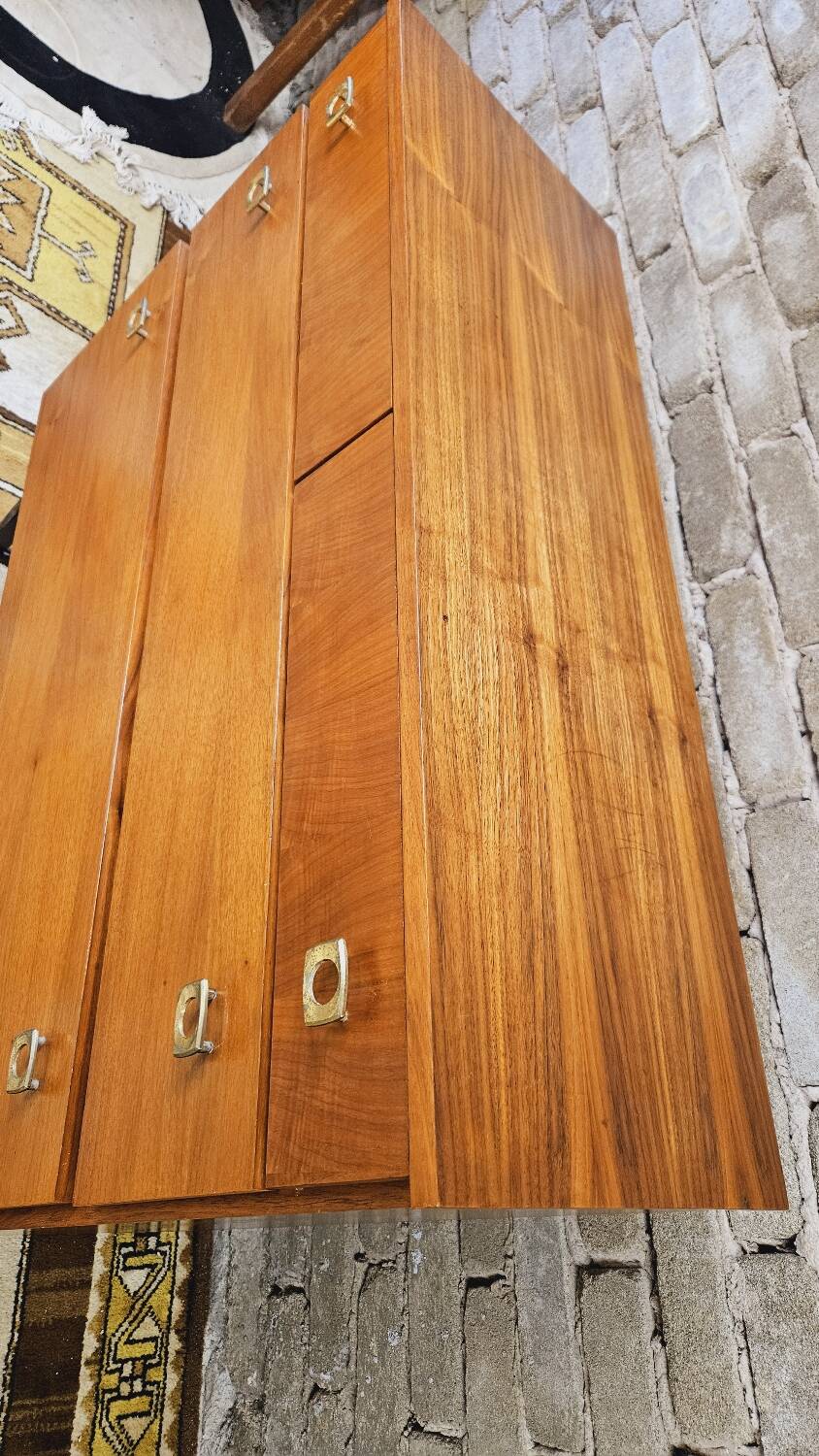 Petite enfilade 2 tiroirs 2 portes année 1960 vintage