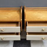 Set of 2 1960s nightstands