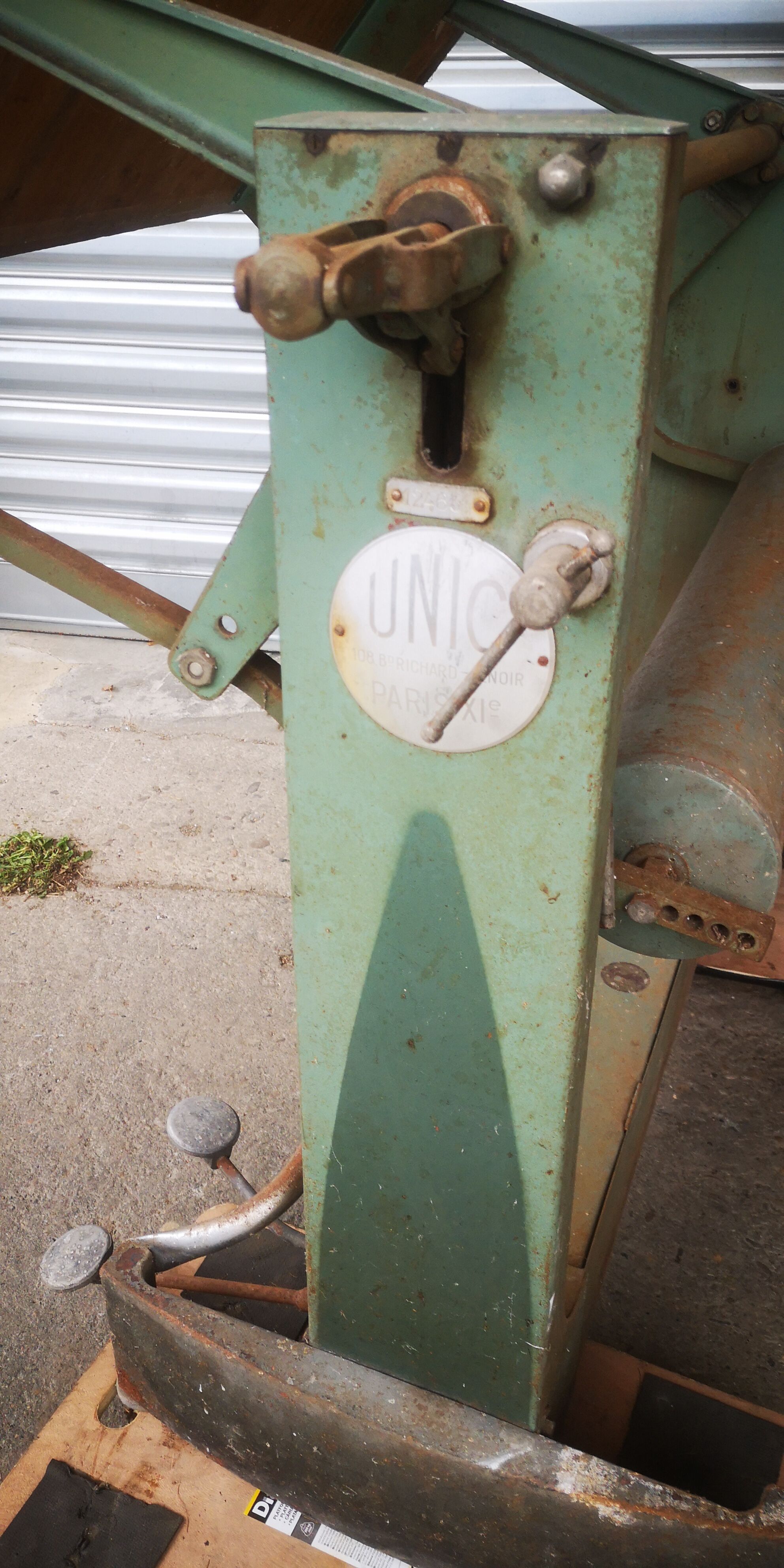 Former UNIC architect's drawing table