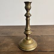Large candelabrum / antique candlestick in brass – Louis XIV style