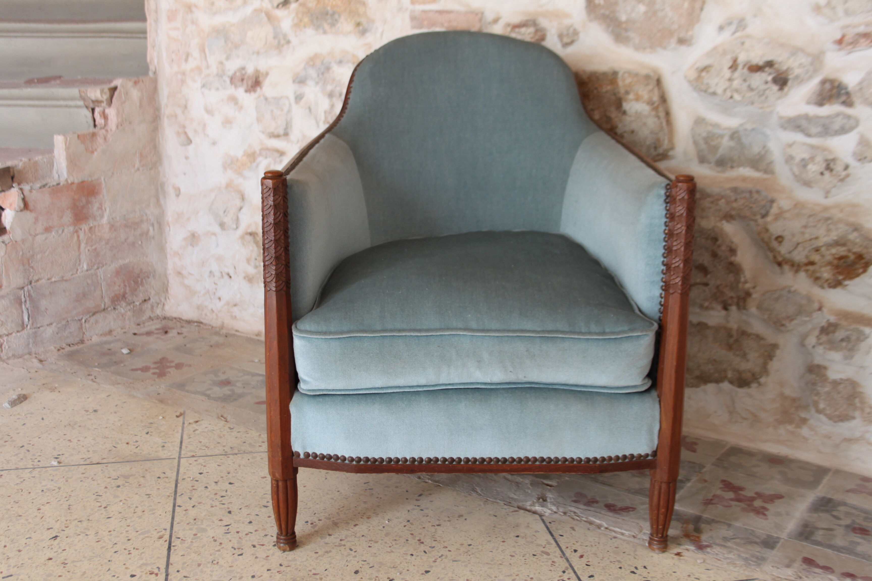 Art déco armchair years 30