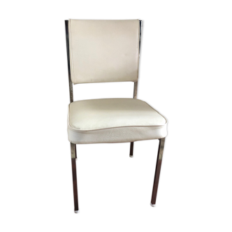 Boston chair white skai